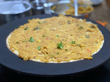 Mapillai Champa Paneer Bhurji Dosa