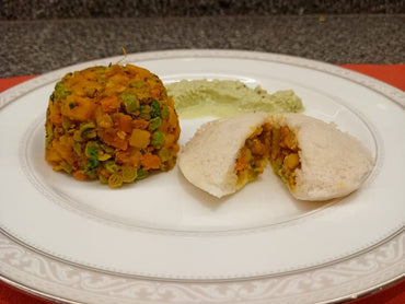 Thooyamalli Stuffed Masala Idli