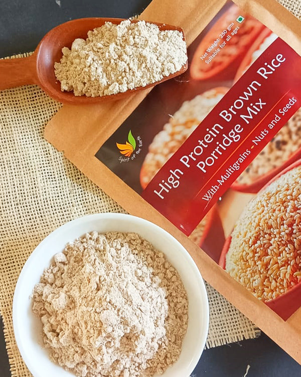 High Protein Brown Rice Porridge Mix – 250gms