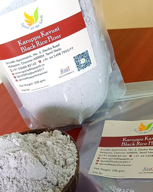 Karuppu Kavuni Black Rice Flour – 500gms