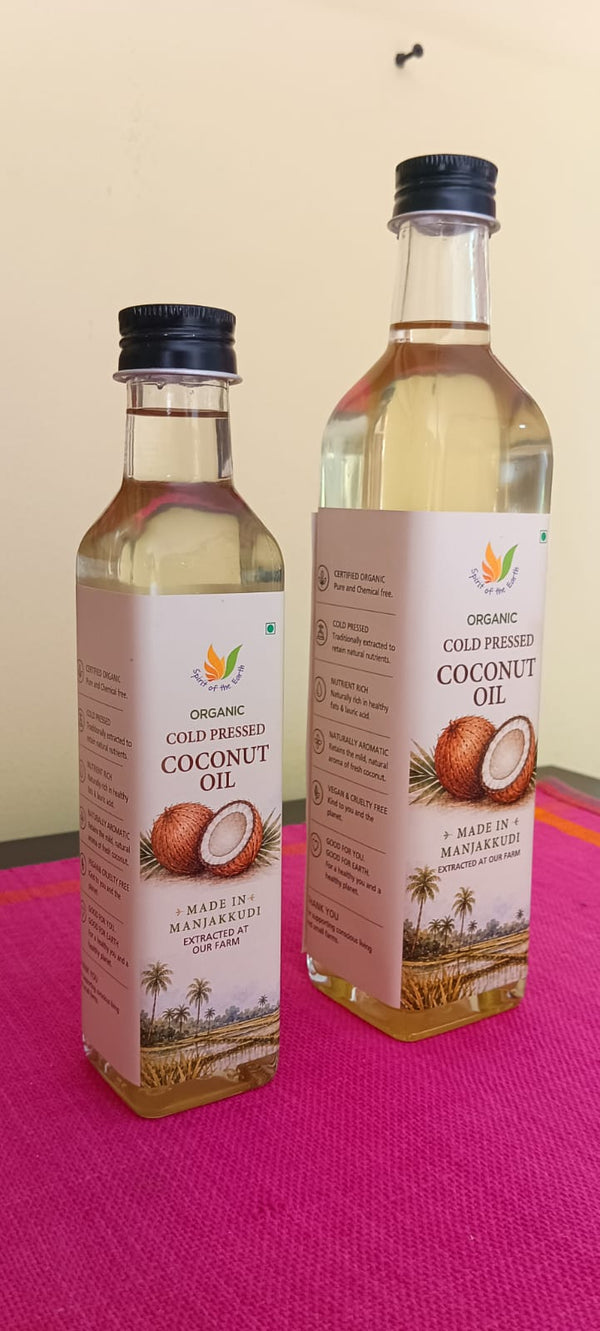 Organic Cold pressed Coconut Oil