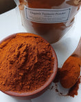 250g pack of Organic Turmeric Powder – pure, golden-yellow spice known for its aroma, flavor, and health benefits
