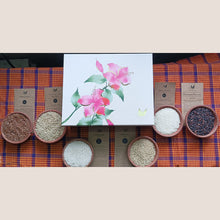 Rice of India Gift Box – curated set of 6 rare heritage rice varieties from India, perfect for gifting and gourmet cooking