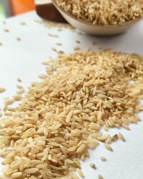 Samudra Chini - Organic Unpolished Everyday Table Brown Rice Price 175/- KG