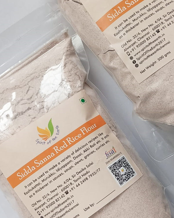 Sidda Sanna Red Rice Flour – 500gms