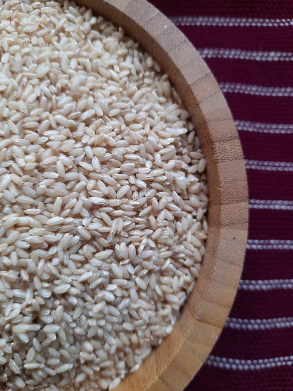 Sonachur – 1kg pack of organic unpolished brown rice, offering a rich, earthy flavor and high nutritional value, priced at ₹175 per kg