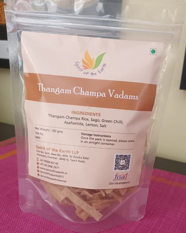 Thangam Champa Vadam – 100gms