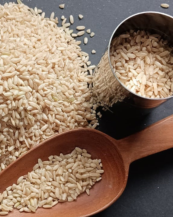 Laxmisiali - Organic Unpolished Brown Rice Price 175/- KG